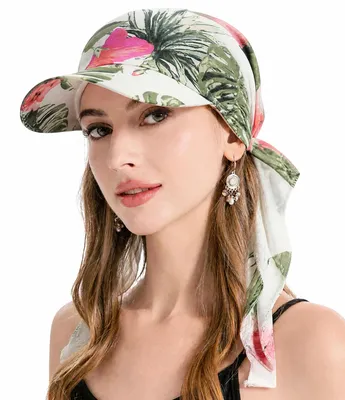 Zdjęcie produktu dla Czapka do chemioterapii dla kobiet - czapka typu beanie z daszkiem