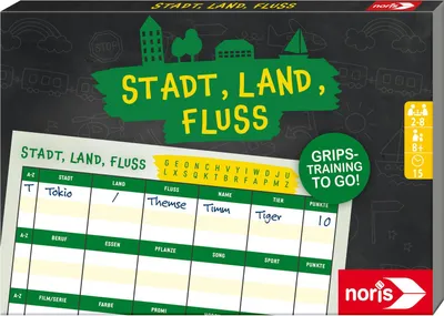 Produktbild von Stadt, Land, Fluss - Spielblock