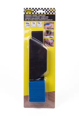 Immagine prodotto di Kit di posa per laminato e parquet, distanziatori, guide di allineamento