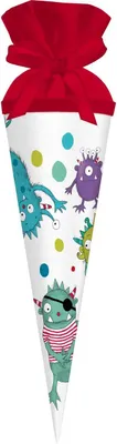 Produktbild von Goldbuch-Tasche für Bruder und Schwester „Monster“, 35 x 11 cm