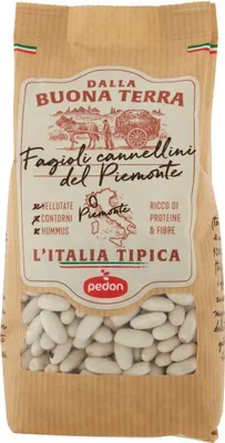 Produktbild von Cannellini-Bohnen aus Piemont 350g - Pedon