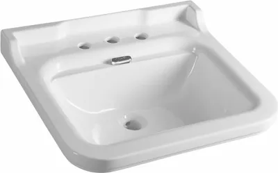 Produktbild von Kerasan WALDORF Keramik-Waschtisch 60x55cm, 3 Armaturlöcher, weiß