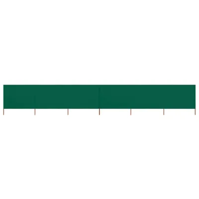 Zdjęcie produktu dla Vidaxl Windschutzscheibe 6 Paneele 800x160 cm Stoff grün