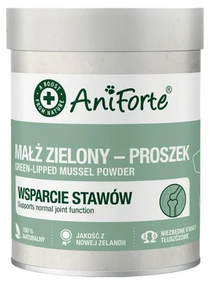 Zdjęcie produktu dla Suplement diety dla psa i kota na stawy AniForte Małż Zielony 100g
