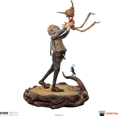 Produktbild von Pinocchio Art Scale Statue 1/10 Gepeto & Pinocchio 23 cm