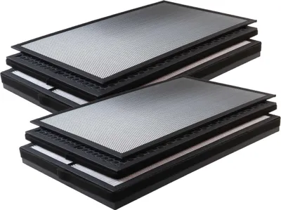 Produktbild von vhbw 6-teiliges Filter-Set kompatibel mit Baren B-785, B-H03, B-783 Luftreiniger - HEPA-Filter, Fotokatalysator, Aktivkohlefilter