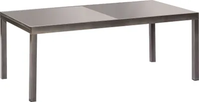 Produktbild von Poloprodloužený stůl Merxx 200/300 x 110 cm - hliníkový rám grafitový