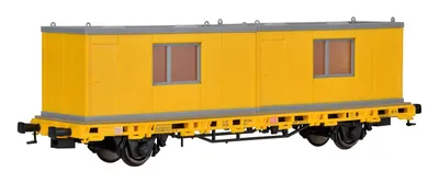 Produktbild von Kibri 26268 - H0 Niederbordwagen mit 2 Containern GleisBau,Fertigmodell - Neu