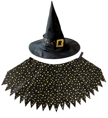 Immagine prodotto di Mantello da strega con cappello