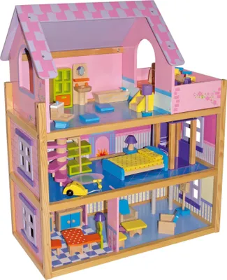 Produktbild von Legler small foot Puppenhaus Rosa, ca. 60 x 30 x 73 cm