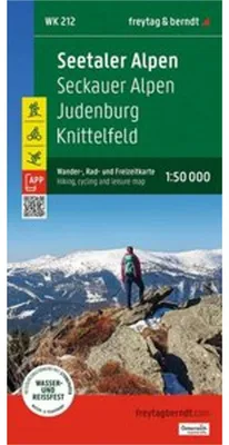 Obrázek produktu pro freytag & berndt Turistická mapa Seetalské Alpy – Seckauské Alpy – Judenburg – Knittelfeld 1:50 000