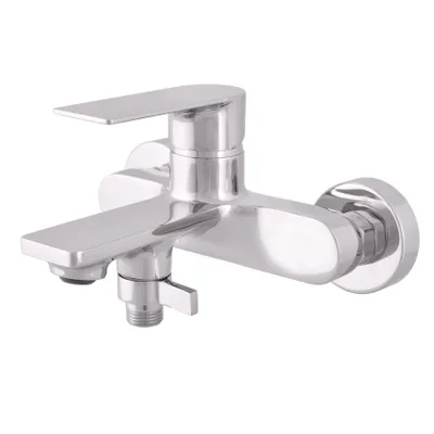 Obrázek produktu pro Slezák-RAV Vodovodní baterie vanová NIL, Barva: chrom, Rozměr: 150 mm
