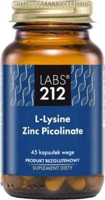 Produktbild von L-Lysin-Zinkpicolinat LYSIN ZINK Immunität LABS212 45 Kapseln