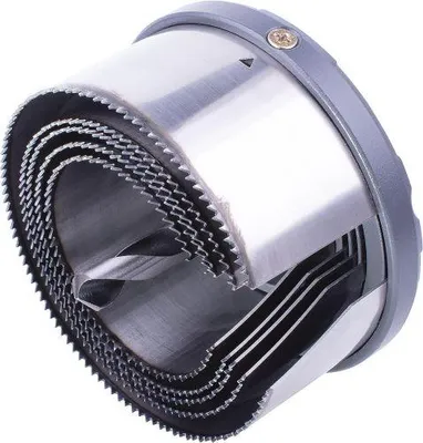 Produktbild von wolfcraft Super-Lochsäge, 5tlg., Schnitttiefe 40 mm