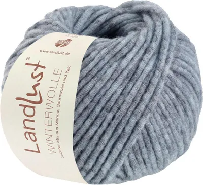 Produktbild von Lana Grossa - Landlust Winterwolle 0035 hellblau meliert
