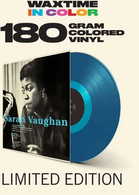 Obrázek produktu pro Sarah Vaughan (1924-1990): (Limited Edition) (Translucent Blue Vinyl) (+ 1 Bonustrack) - - (LP / W)
