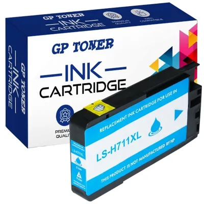 Produktbild von Tintenpatronen für HP DesignJet T120 T125 T130 T520 T525 T530 Cyan