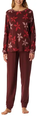 Productafbeelding van Schiesser dames pyjama set, lange mouwen, katoen-modal - Nachtkleding