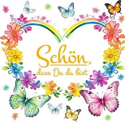 Produktbild von 20 Servietten Schön in Rainbow World - Schön in Regenbogenwelt 33x33cm