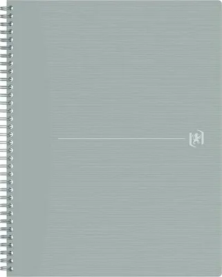 Produktbild von Oxford 400150003, Einfarbig, Grau, A4+, 70 Blätter, Liniertes Papier, Softcover