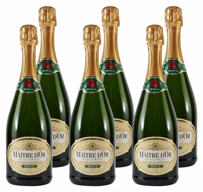 Produktbild von Maitre d´Or Sekt Muscat Blanc -doux- (6 x 0,75L)