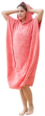 Produktbild von Surf-Poncho mit Tasche, Absorbierendes Neopren mit Wechselmatte, für Surfen und Schwimmen