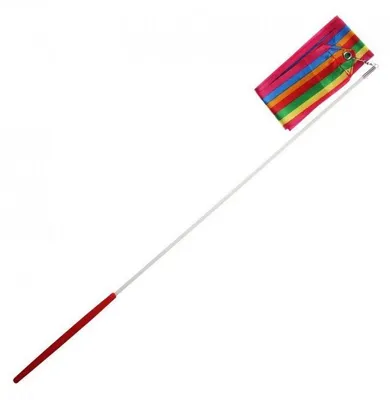 Obrázok produktu pre Gymnastická stuha + palica viacfarebná - 6 m