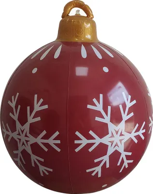 Produktbild von Weihnachts-Aufblasbarer Ballon PVC Weihnachtskugel Wasserdichtes Ornament Große Größe für Gartendekoration Outdoor-Hochzeitsfeier Weihnachten Neujahr