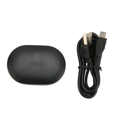 Zdjęcie produktu dla Przewodowe etui ładujące do zestawu słuchawkowego Bluetooth AirDots 2, zastępcze etui ładujące do samochodu w podróży, 300 mAh, prezenty