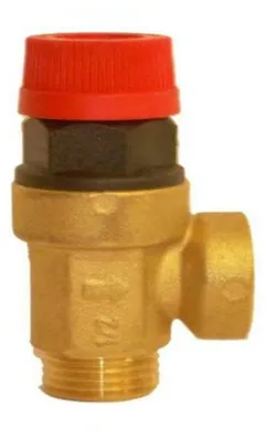 Sicherheits-Druckventil 1/2" MxF BSP 3 BAR für Kessel