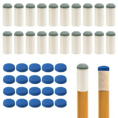 Immagine prodotto di Solidchoice - Set di 20 punte per stecche da biliardo