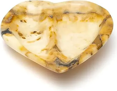 Zdjęcie produktu dla Marokańska Miska Aragonitowa w kształcie Serca - ±13x13x2cm