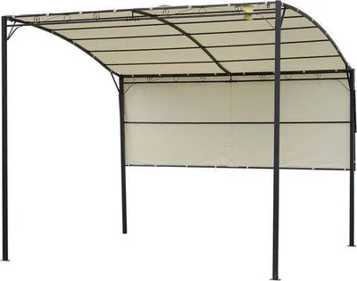 Produktbild von Outsunny Pavillon Gartenpavillon-Markise mit klappbarem Vordach UV-Schutz 3 x 2,5 m 84C-135