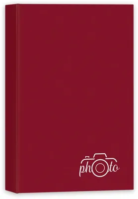 Immagine prodotto di Album a faldoni ZEP XF468 Rosso per 80 foto 10x15 cm copertina a stampa artistica