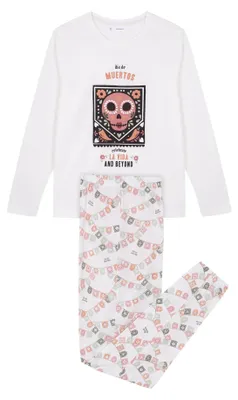 Productafbeelding van Women'secret Pyjama met lange mouwen, lange broek, Halloween-thema