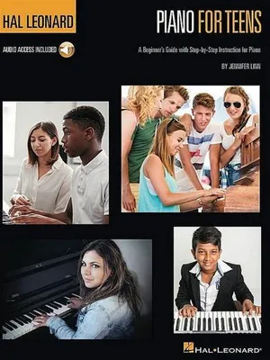 Obrázok produktu pre Hal Leonard Piano for Teens Method: A Beginner's Guide with Step-By-Step Instruction for Piano (Book/Online Audio)