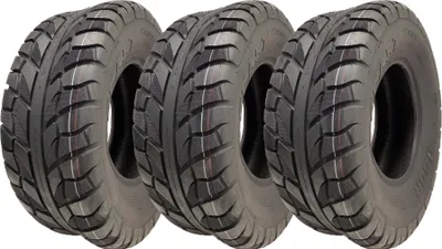 Immagine prodotto di 25x10.00-12 (255/65-12) Pneumatici ATV 6ply WP08 OBOR Beast 54N Road Legal (Set di 3)