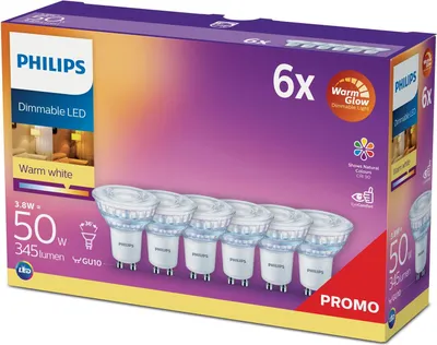 A box of Philips LED light bulbs.