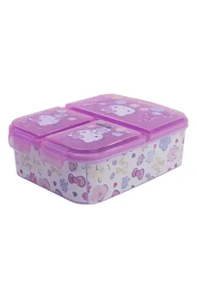 Produktbild von Hello Kitty Kinder Brotdose Lunchbox mit 3 Fächern & tollem Design