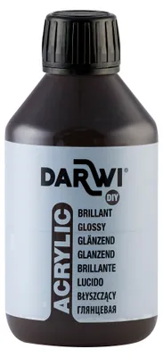 Produktbild von DARWI ACRYLglänzend 250ML Dunkelbra