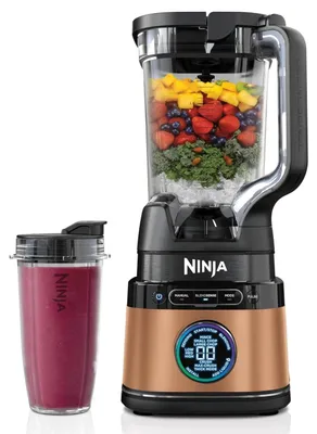 Immagine prodotto di Frullatore Ninja, elettrodomestico da cucina 2 in 1 Detect Power Pro, monoporzione, 1200 W