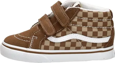Productafbeelding van Vans TD SK8-Mid Klittenband Hoog - cognac - Maat 19
