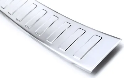 Produktbild von Ladekantenschutz mit Abkantung passend für Skoda Scala Edelstahl 05/2019-2023, Farbe:Silber