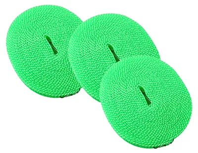 Wäscheleine 5 m, winddicht, 3er-Set, Nylon, für Camping & Reisen