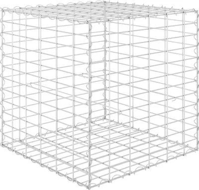 Obrázok produktu pre vidaXL Gabionové zvýšené lôžko z oceľového drôtu 60x60x60 cm