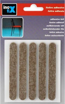 Produktbild von Filzstifte aus Filzwolle, braun, 5 Stück – Inofix