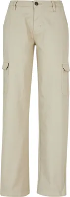 Produktbild von Urban Classics Ladies - High Waist Denim Cargo Jeans - W28