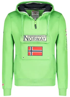 Zdjęcie produktu dla Geographical Norway bluza kolor limonkowy dla mężczyzn WW4181H/GN-Flashy green