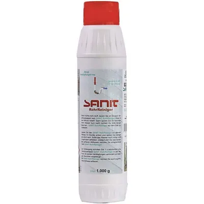 Produktbild von Sanit Rohrreiniger 1000 gramm Flasche