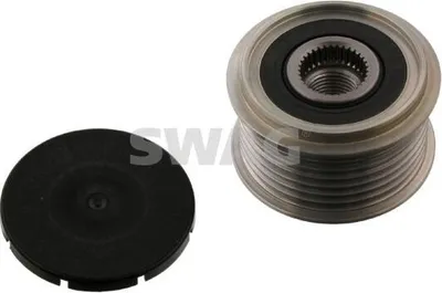 Produktbild von SWAG Generatorfreilauf Riemenscheibe Lichtmaschine für VW Touareg (7LA, 7L6, 7L7) Ø61mm